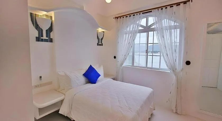 Bed in Vitalis Villas