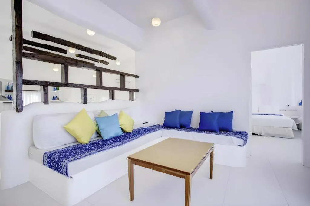 Bed in Vitalis Villas