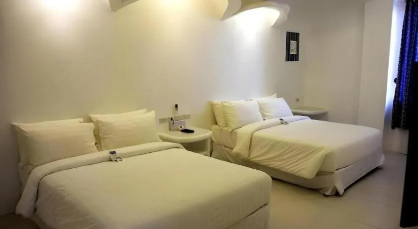 Bed in Vitalis Villas