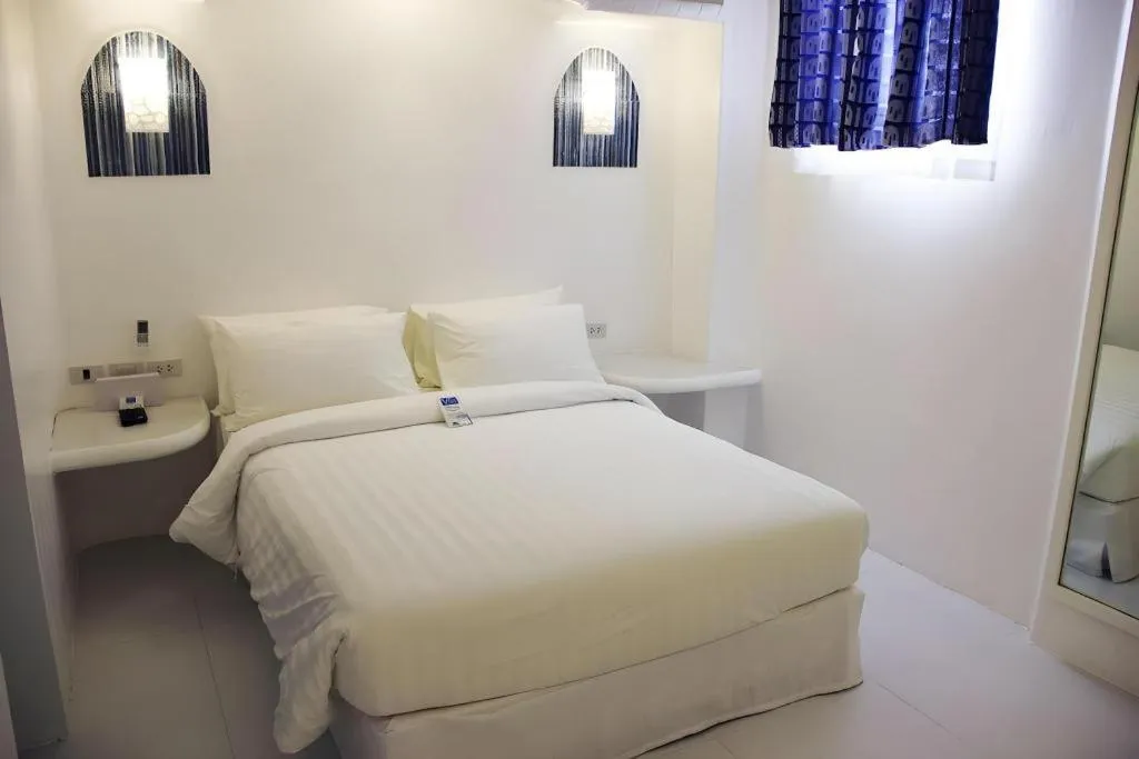 Bed in Vitalis Villas