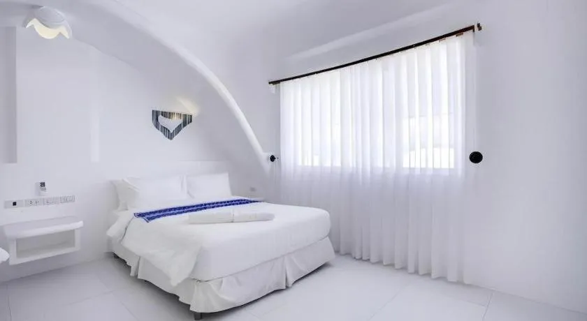 Bed in Vitalis Villas