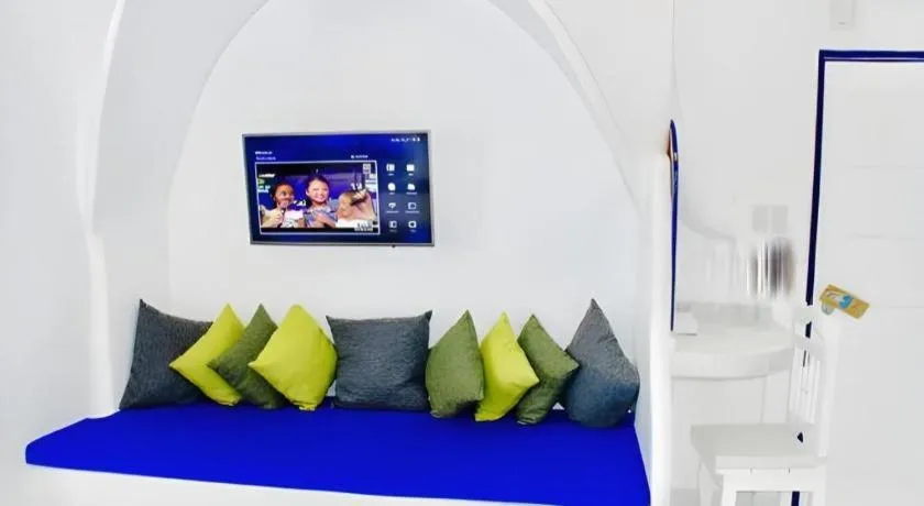 Bed in Vitalis Villas