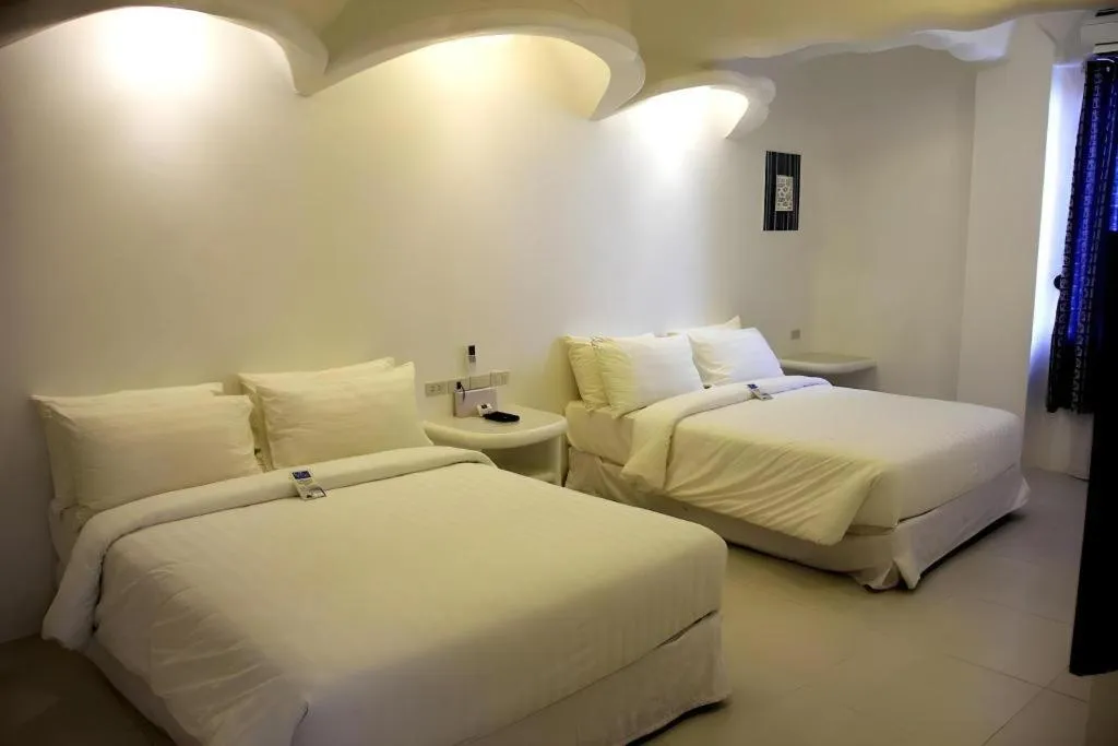 Bed in Vitalis Villas