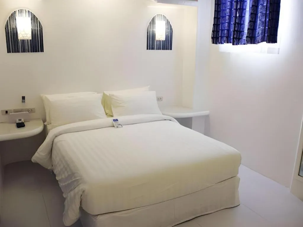 Bed in Vitalis Villas