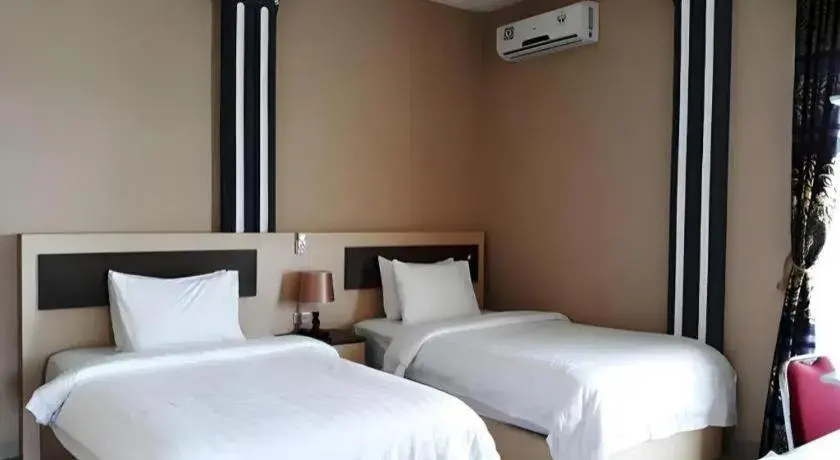 Bed in Samosir Cottages Resort Bed in Samosir Cottages Resort