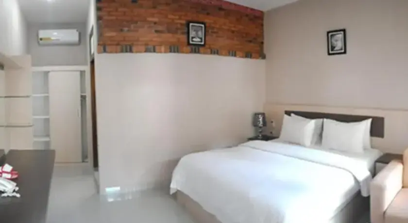 Bed in Samosir Cottages Resort Bed in Samosir Cottages Resort