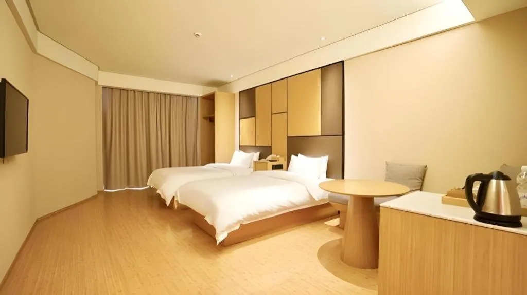 Bed in JI Hotel Shanghai Zhangjiang