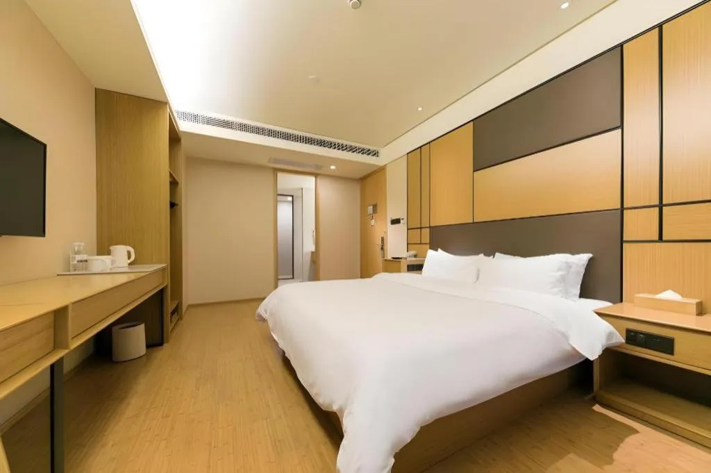 Bed in JI Hotel Shanghai Zhangjiang