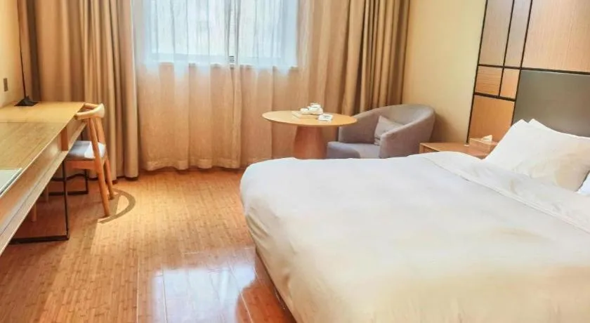 Bed in JI Hotel Shanghai Zhangjiang