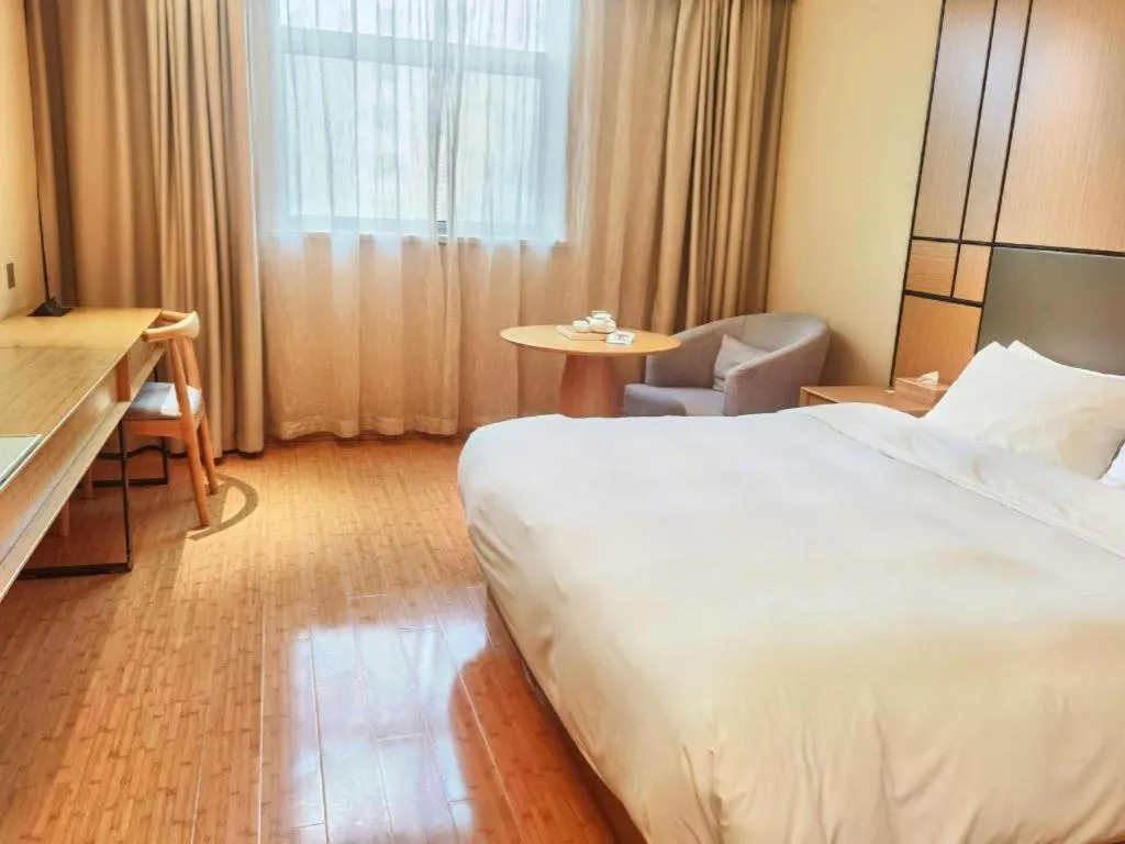 Bed in JI Hotel Shanghai Zhangjiang