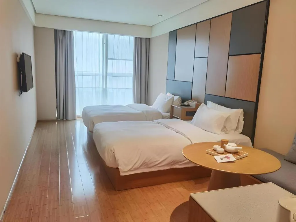 Bed in JI Hotel Shanghai Zhangjiang