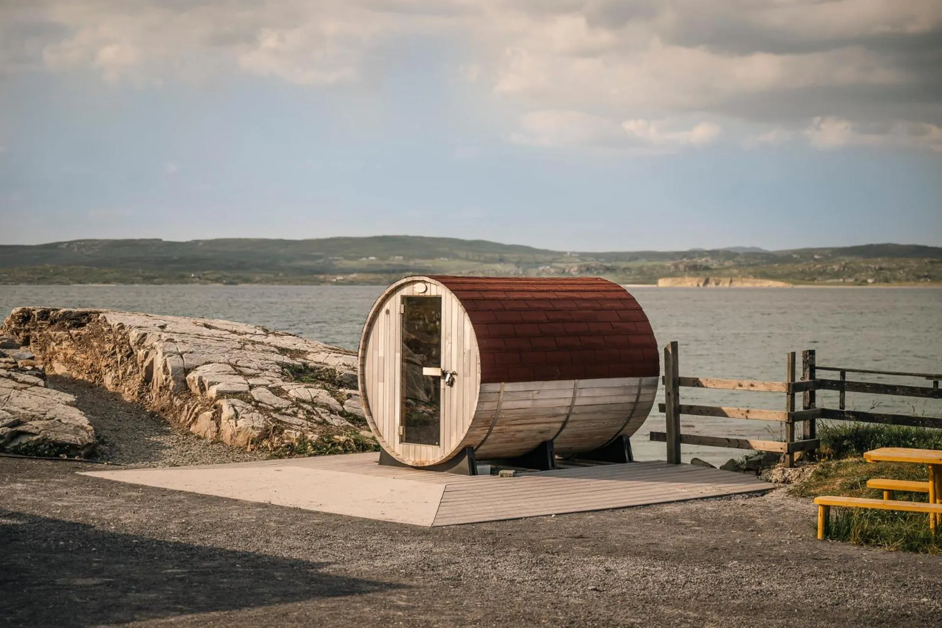 Sauna in Connemara Sands Hotel & Spa
