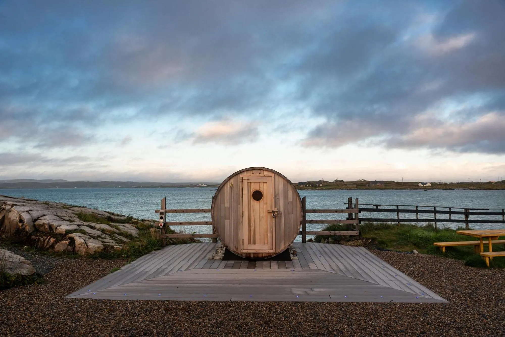 Sauna in Connemara Sands Hotel & Spa