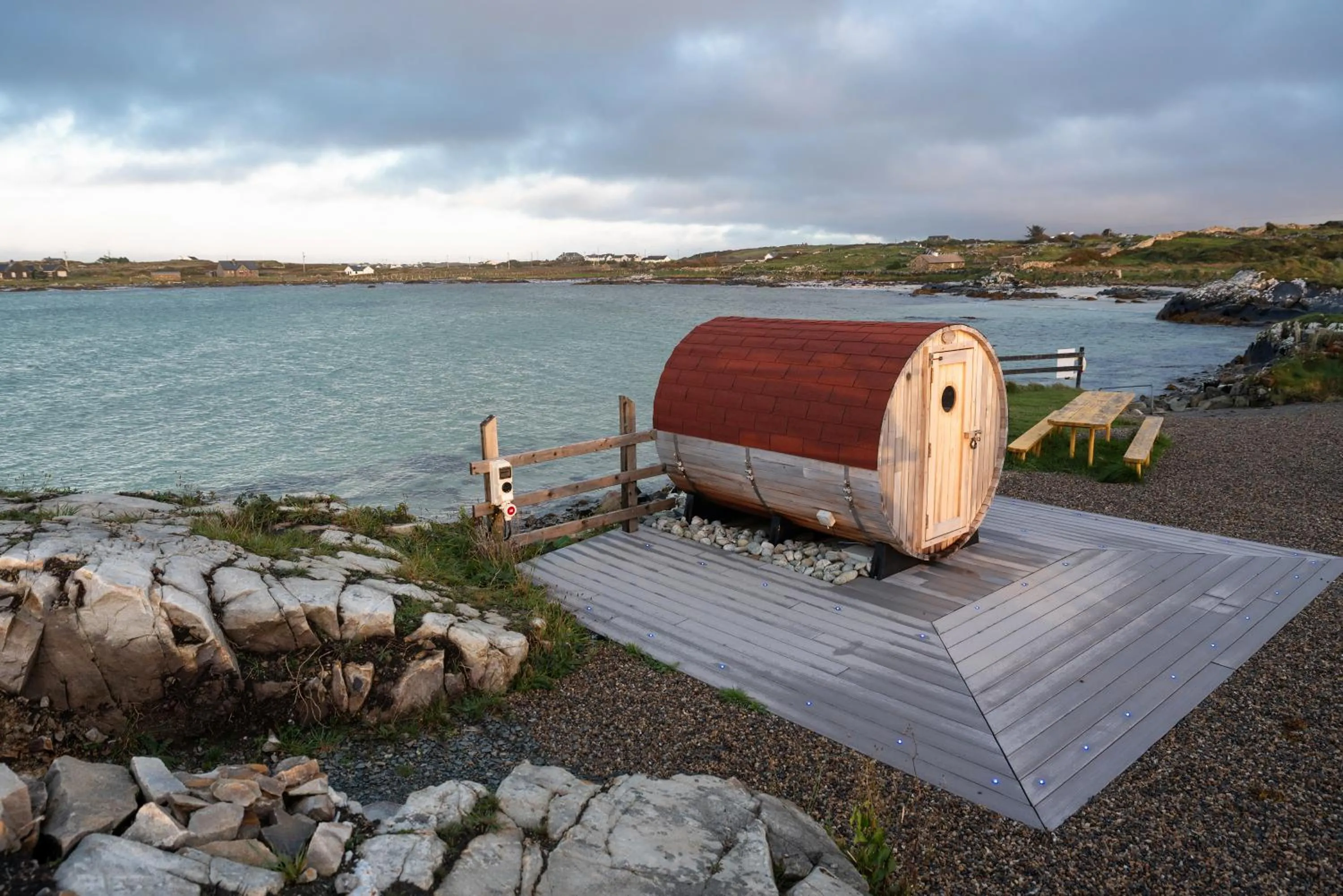 Sauna in Connemara Sands Hotel & Spa