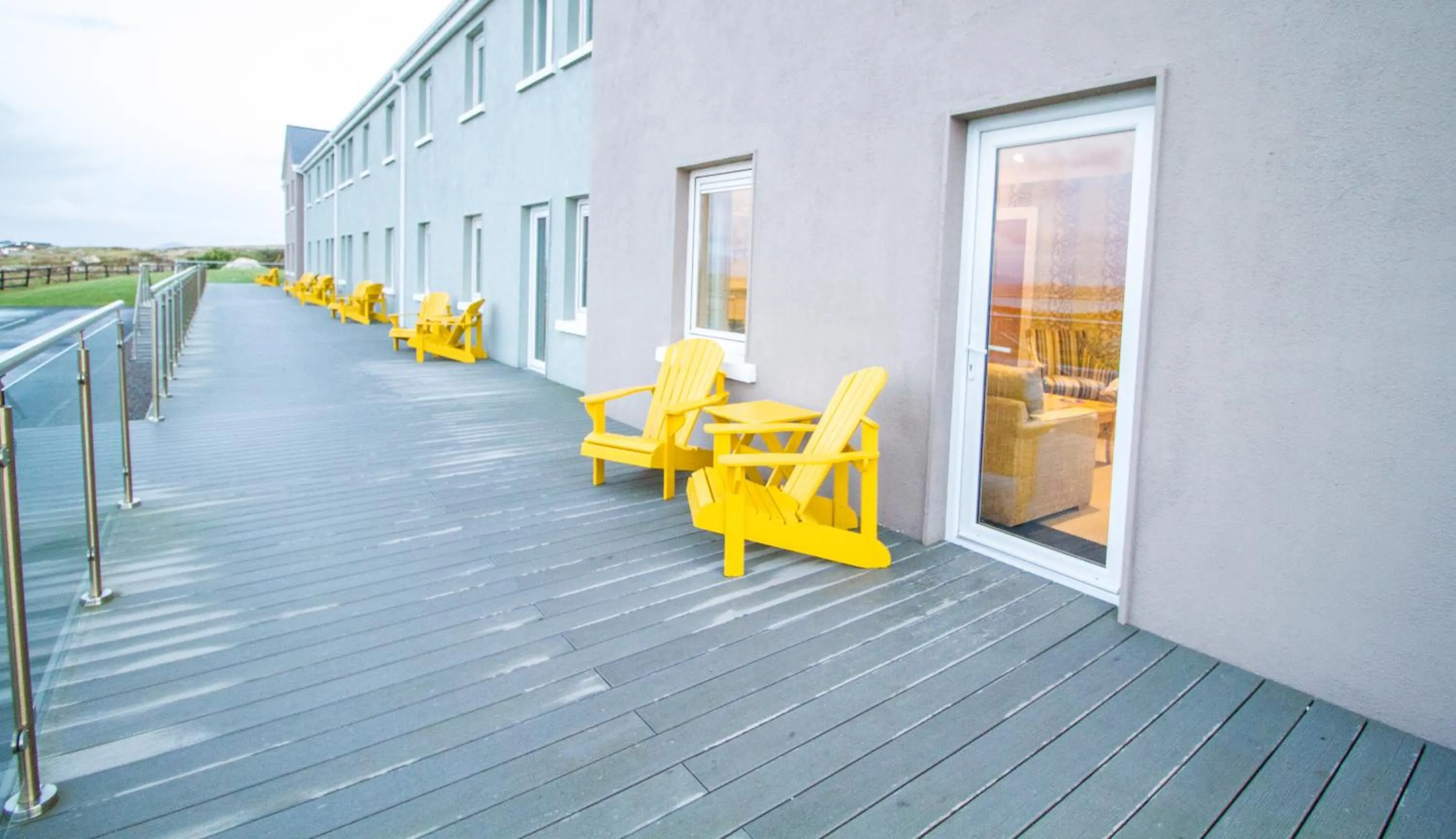 Patio in Connemara Sands Hotel & Spa