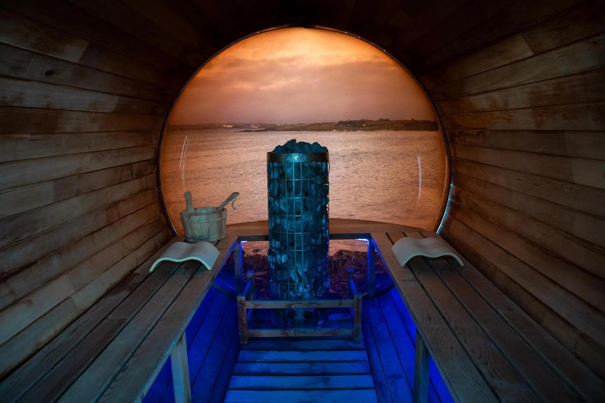 Sauna in Connemara Sands Hotel & Spa