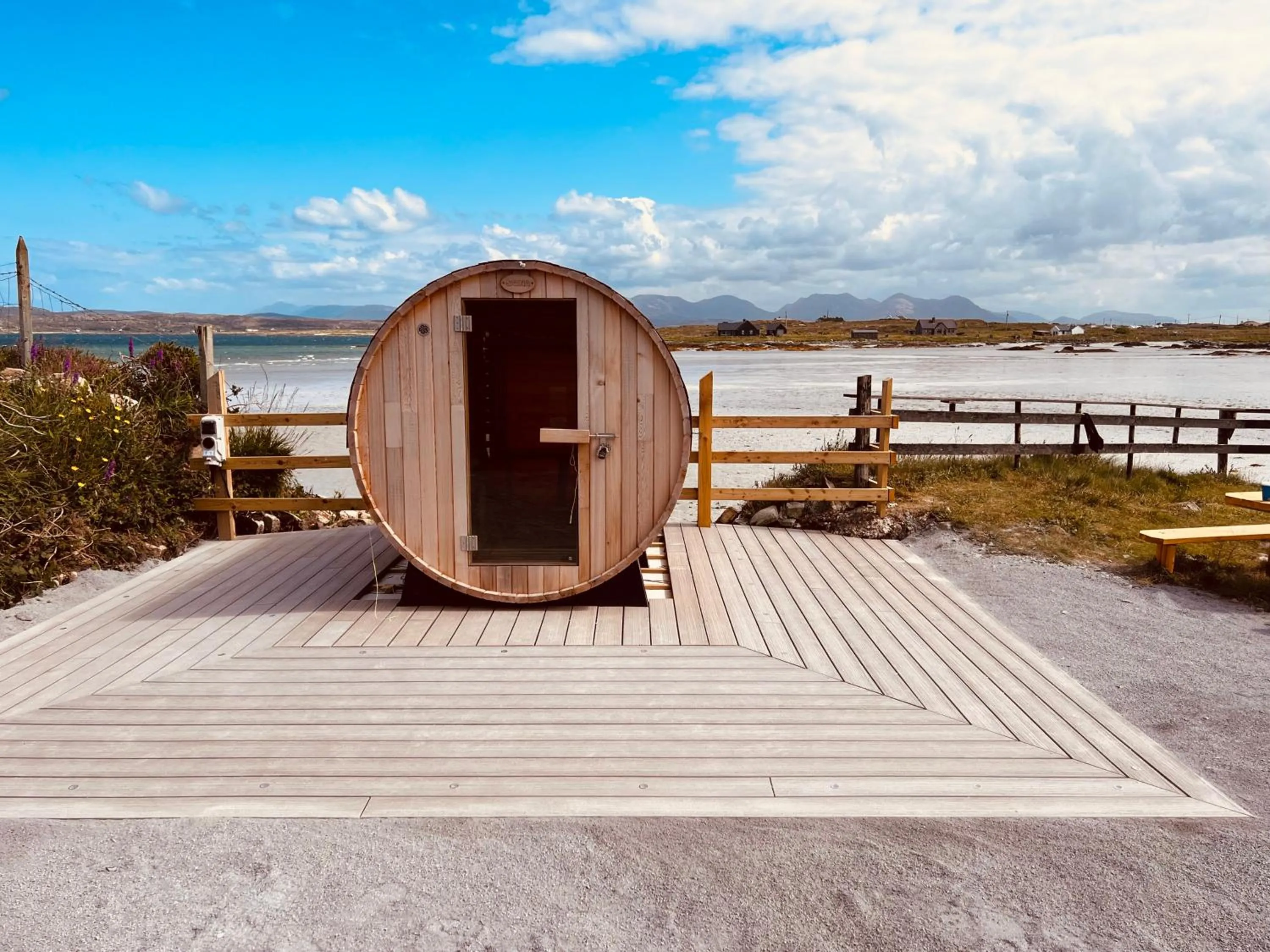 Sauna in Connemara Sands Hotel & Spa