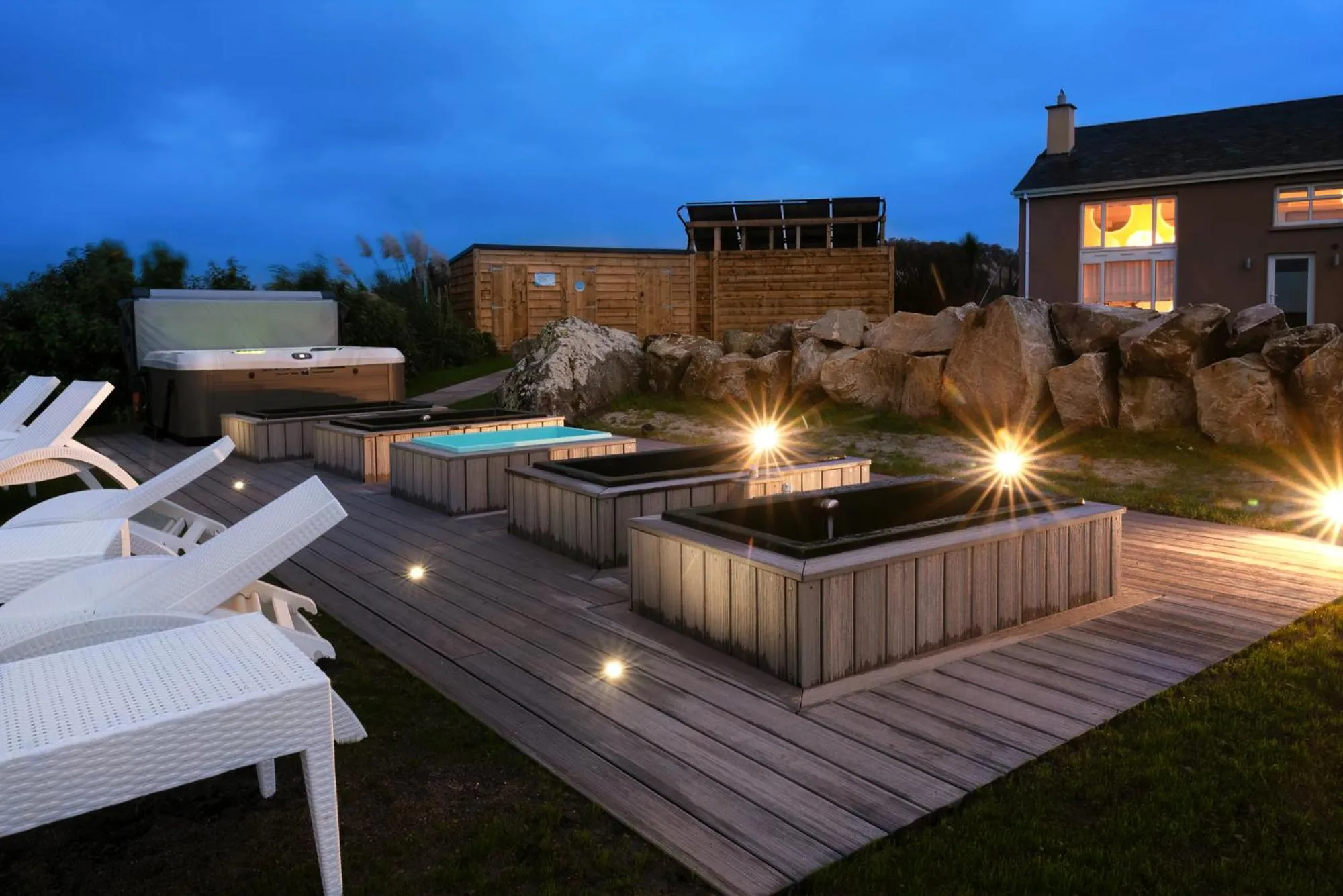 Hot Tub in Connemara Sands Hotel & Spa