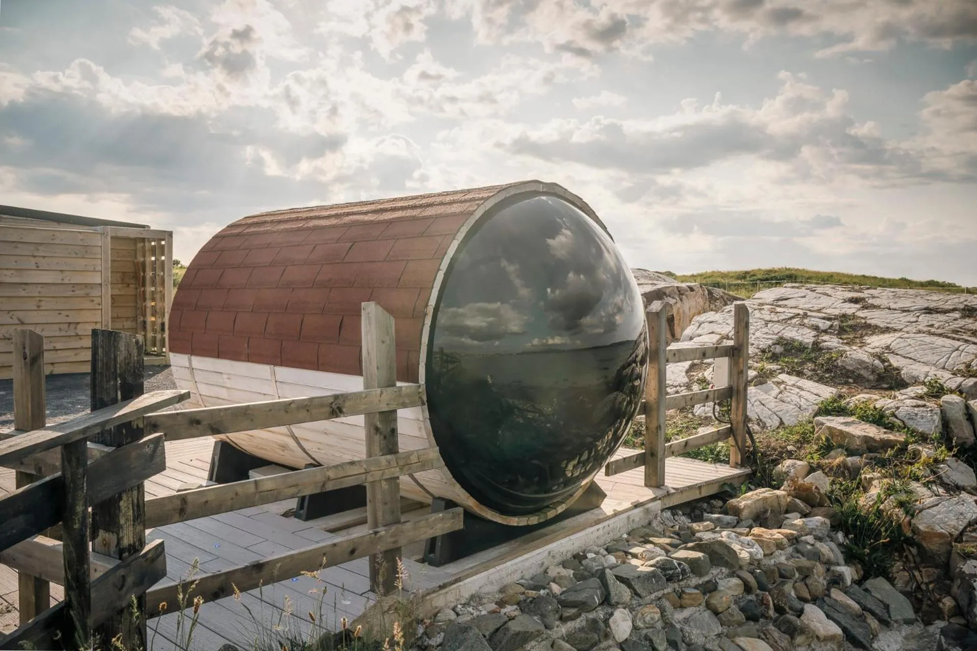 Sauna in Connemara Sands Hotel & Spa
