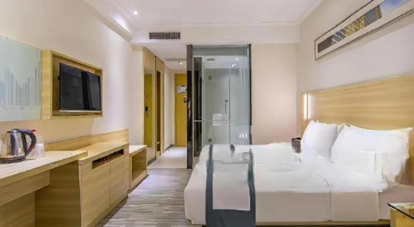 Bed in City Comfort Inn Huangshi City Huangshi Avenue