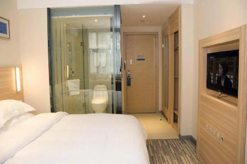 Bed in City Comfort Inn Huangshi City Huangshi Avenue