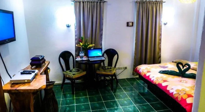 Bed in Alta Cebu Resort