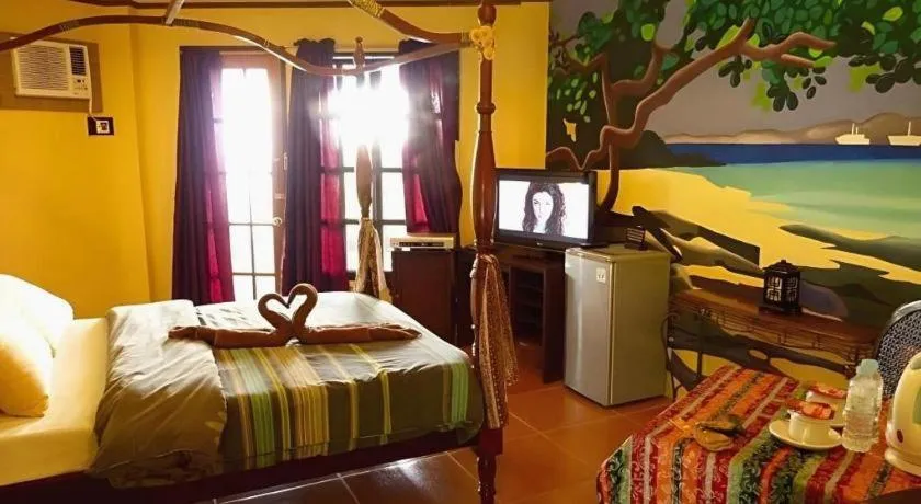 Bed in Alta Cebu Resort