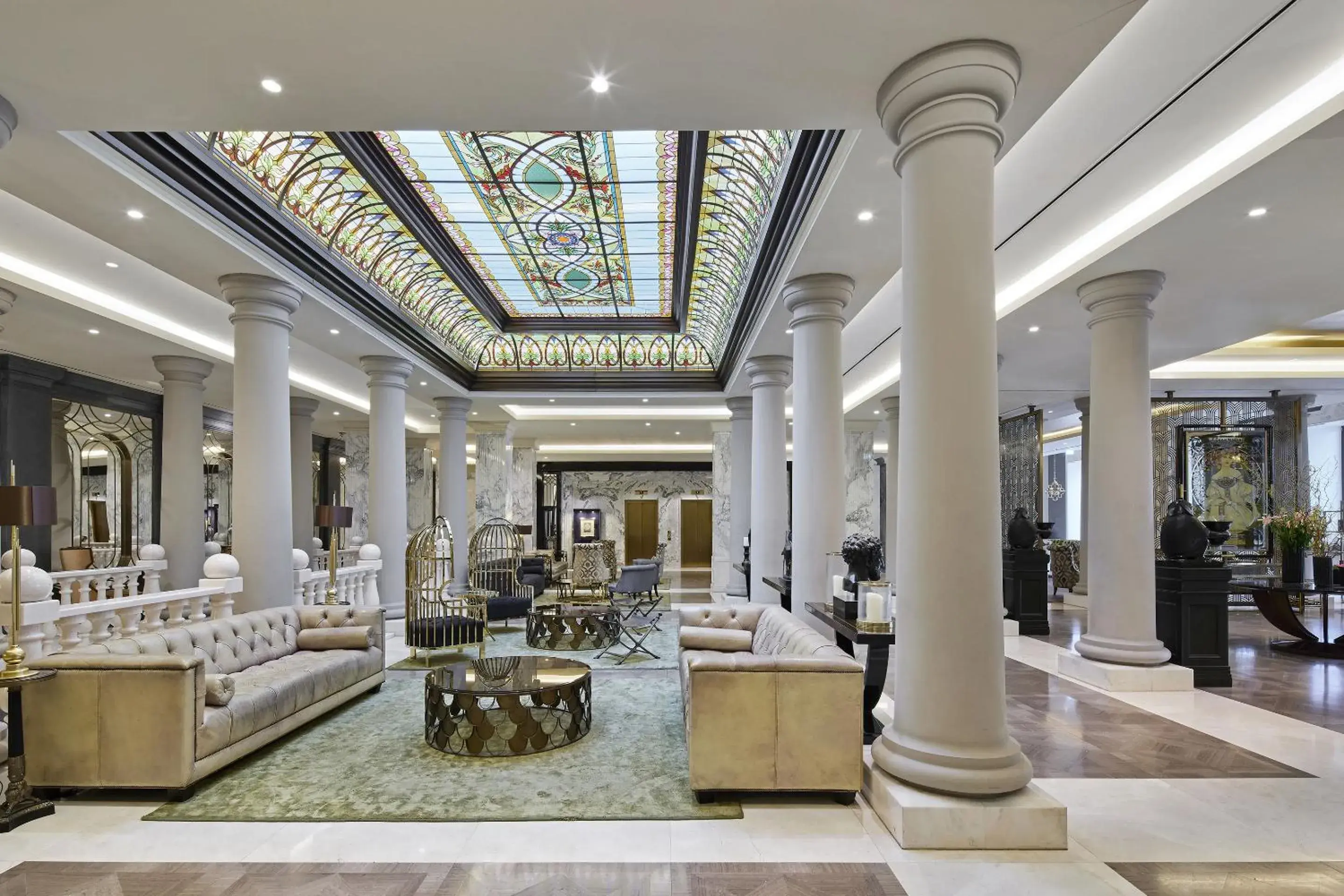 Lobby or reception in TITANIC Gendarmenmarkt Berlin Lobby or reception in TITANIC Gendarmenmarkt Berlin