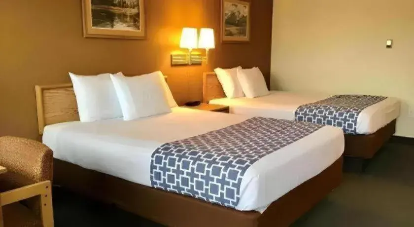 Bed in Travelodge by Wyndham Powell Bed in Travelodge by Wyndham Powell