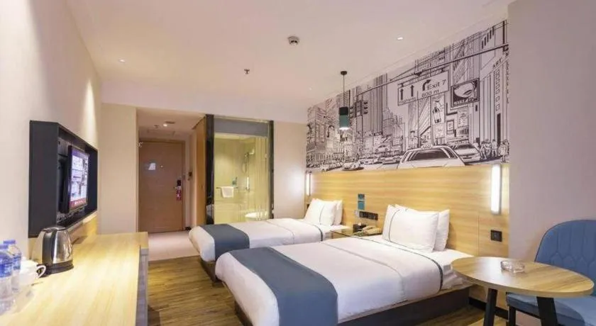 Bed in City Comfort Inn Xinyu Baoshi Park Xingang