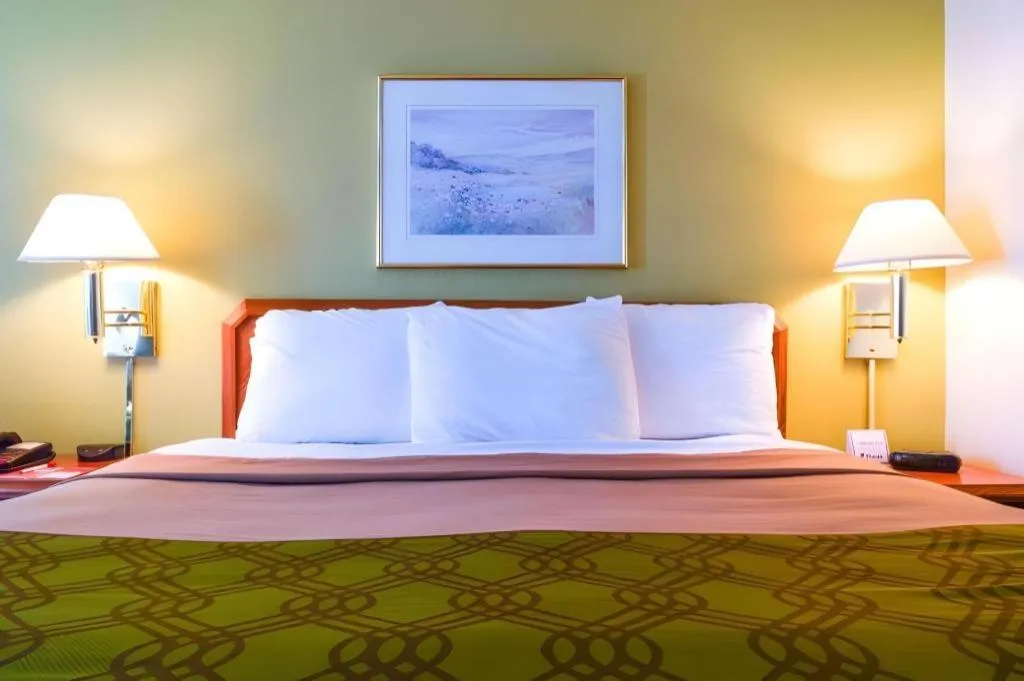 Bed in Econo Lodge Willowbrook