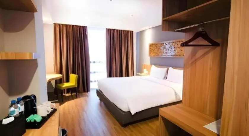 Bed in Ayola First Point Hotel Pekanbaru