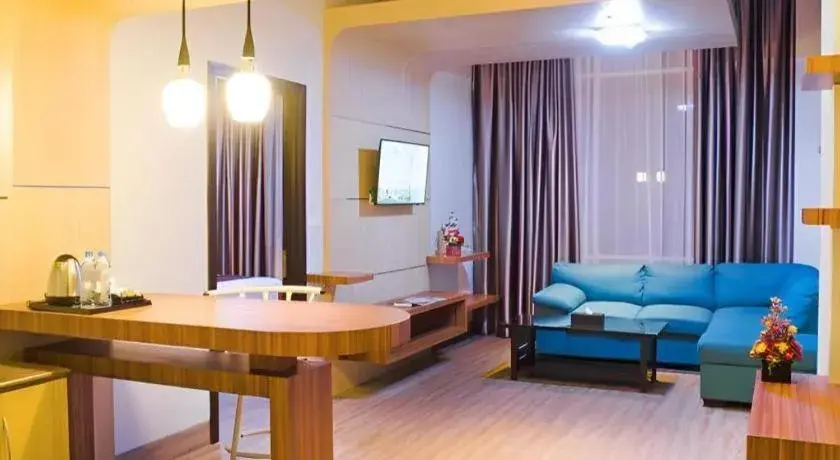 Bed in Ayola First Point Hotel Pekanbaru Bed in Ayola First Point Hotel Pekanbaru