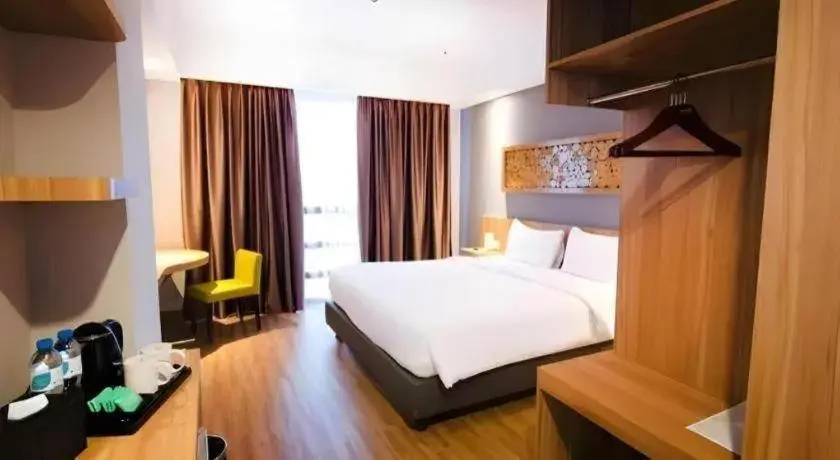 Bed in Ayola First Point Hotel Pekanbaru Bed in Ayola First Point Hotel Pekanbaru