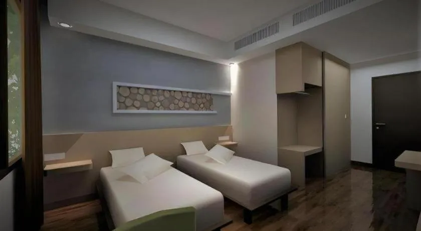 Bed in Ayola First Point Hotel Pekanbaru