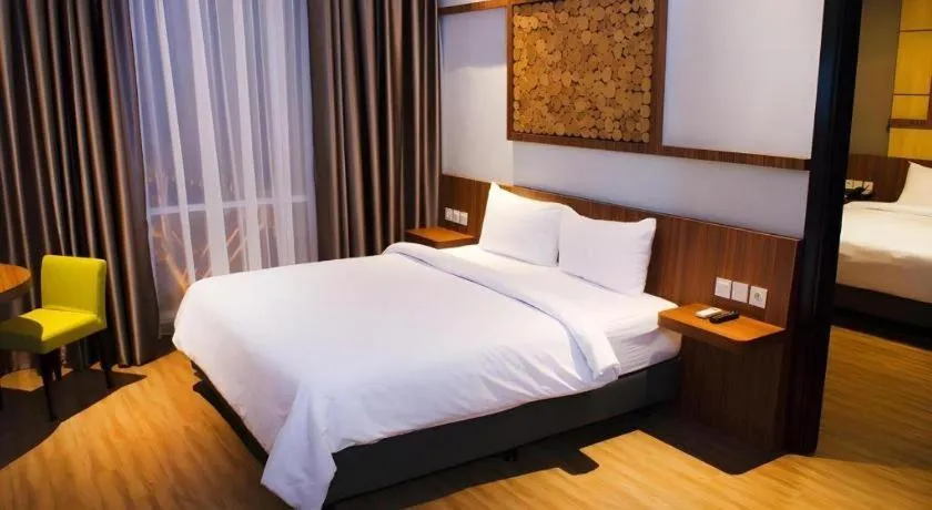 Bed in Ayola First Point Hotel Pekanbaru