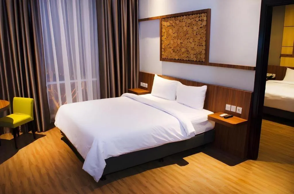 Bed in Ayola First Point Hotel Pekanbaru