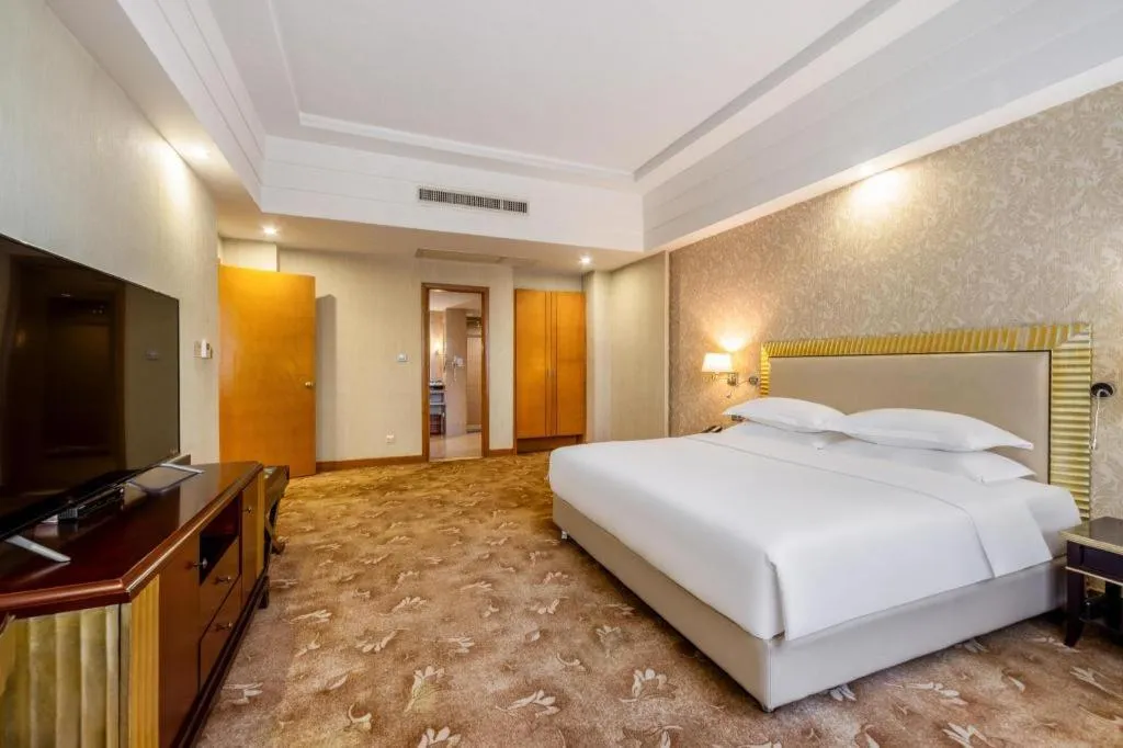 Bed in Country Garden Phoenix Hotel Xinhui Jiangmen
