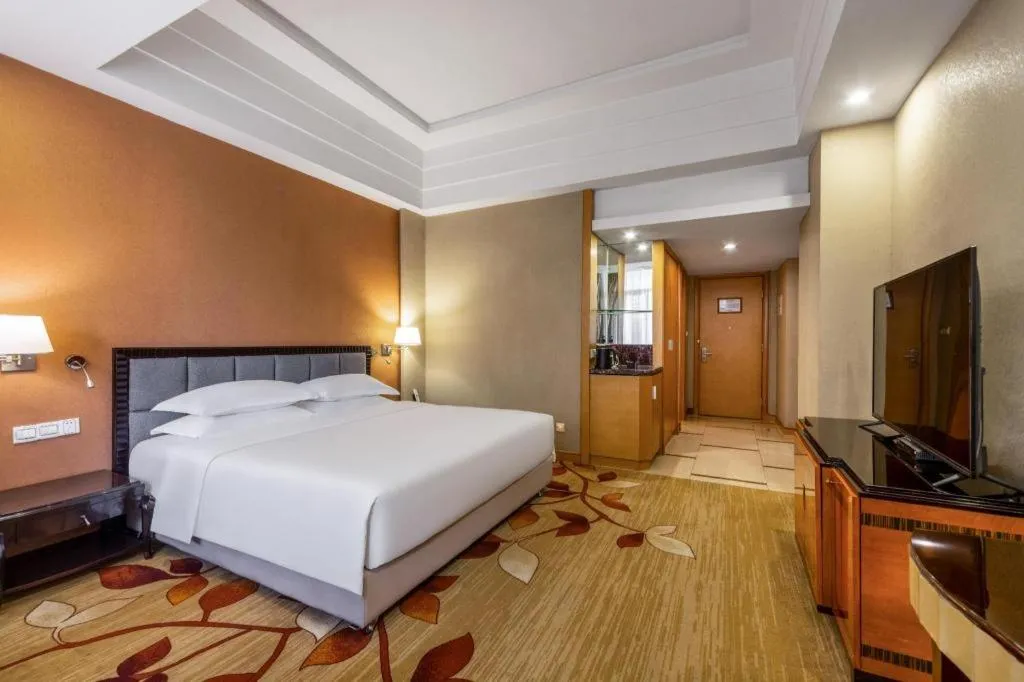 Bed in Country Garden Phoenix Hotel Xinhui Jiangmen