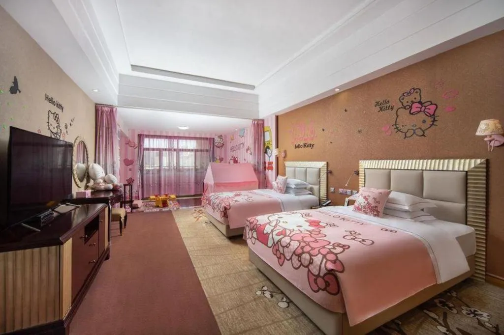 Bed in Country Garden Phoenix Hotel Xinhui Jiangmen