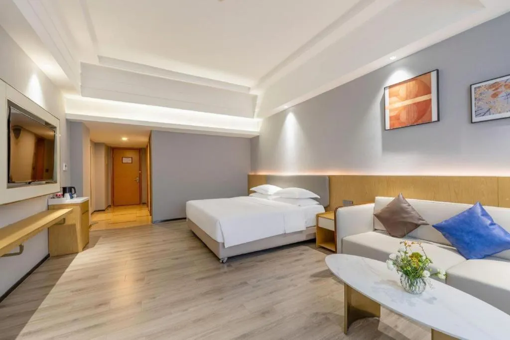 Bed in Country Garden Phoenix Hotel Xinhui Jiangmen