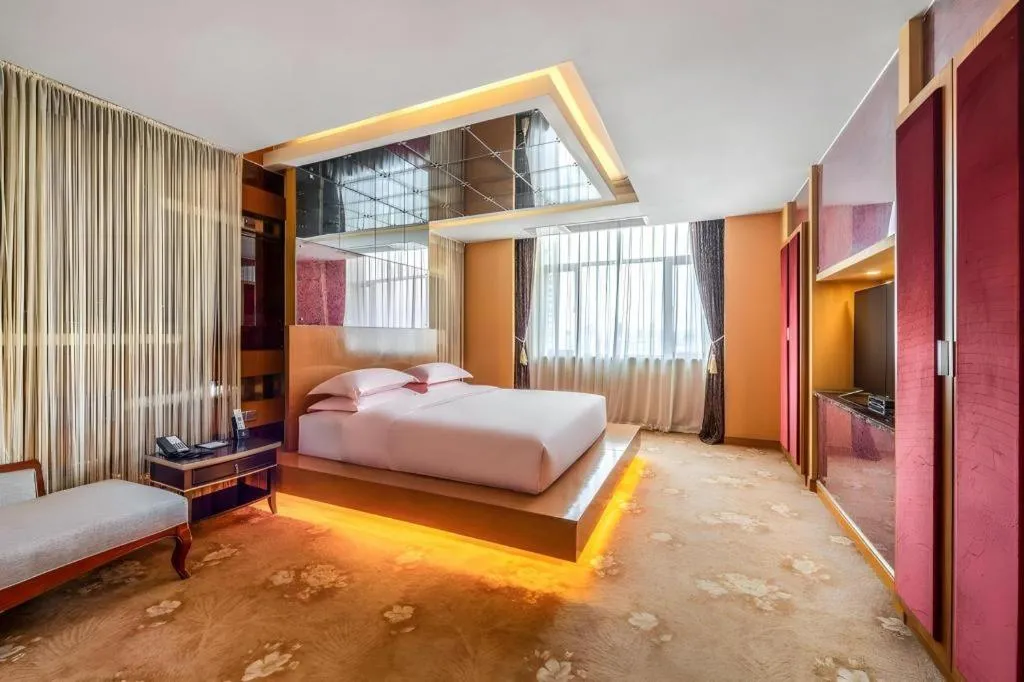 Bed in Country Garden Phoenix Hotel Xinhui Jiangmen