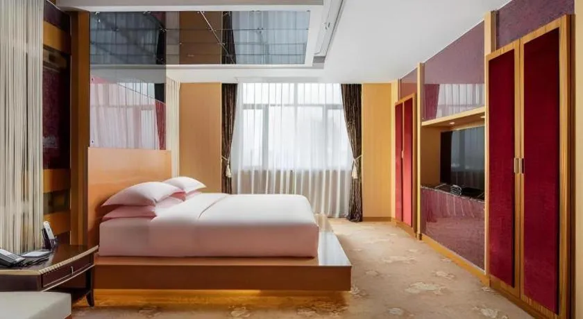 Bed in Country Garden Phoenix Hotel Xinhui Jiangmen