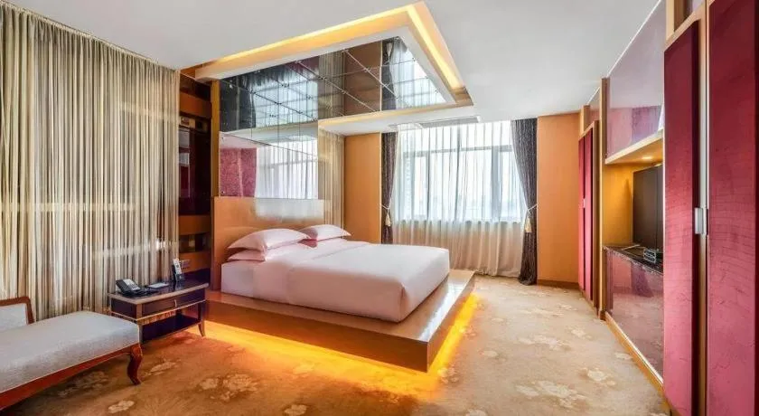 Bed in Country Garden Phoenix Hotel Xinhui Jiangmen