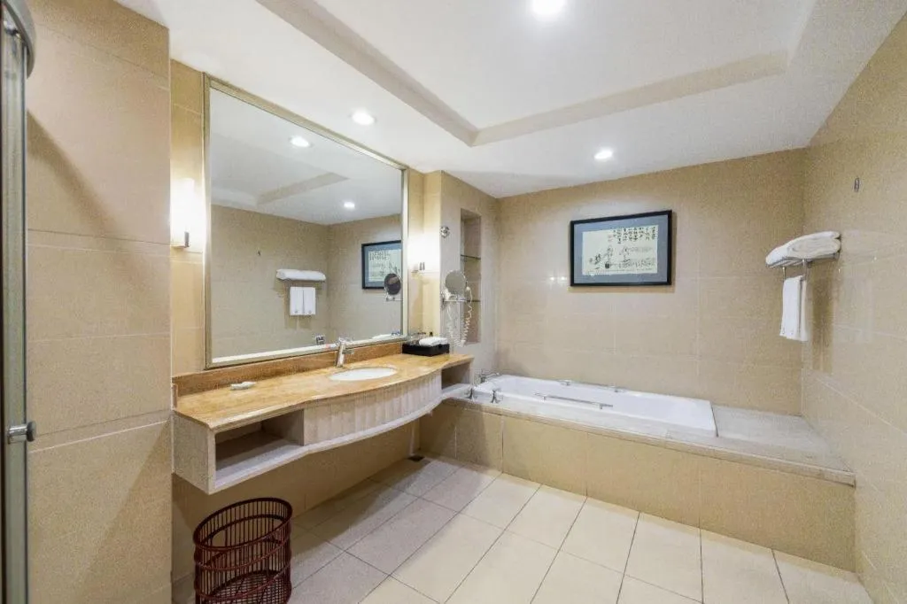 Bed in Country Garden Phoenix Hotel Xinhui Jiangmen