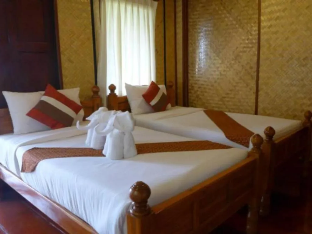 Bed in Natura Maerim Resort