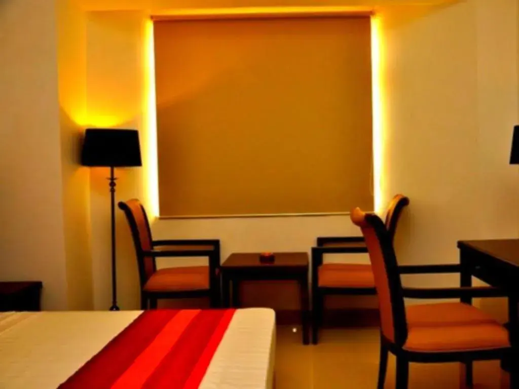 Bed in Sai Sea City Hotel Bed in Sai Sea City Hotel