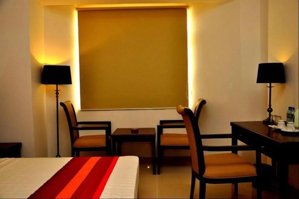 Bed in Sai Sea City Hotel