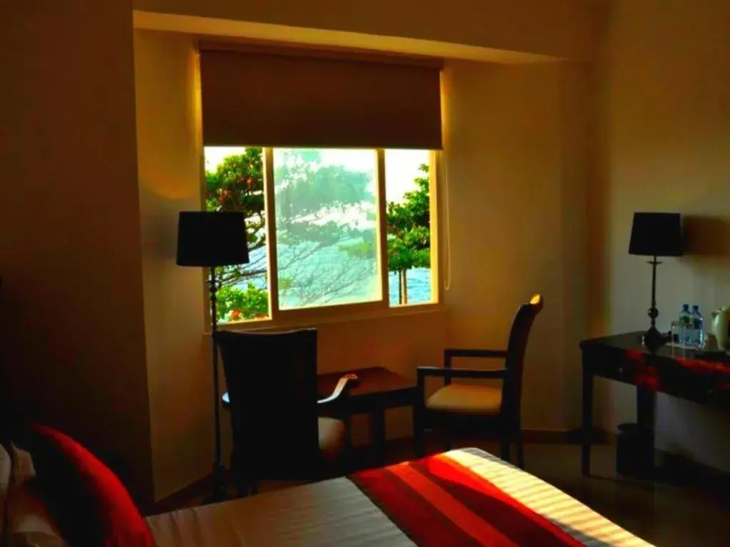 Bed in Sai Sea City Hotel Bed in Sai Sea City Hotel