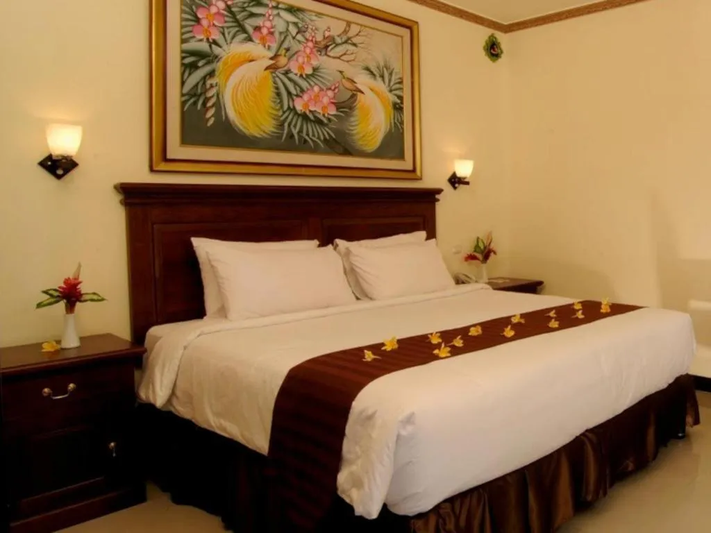 Bed in Yusro Hotel Restaurant & Convention